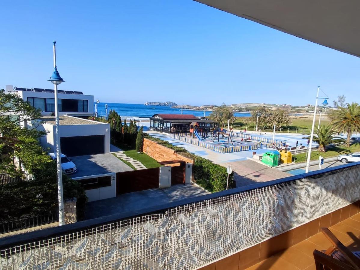 Casa Playa Primera: Encanto Familiar Frente al Mar Suances Exterior photo